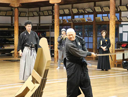 ’IAI-DO’ Workshop with a genuine Master of ‘Katana’!